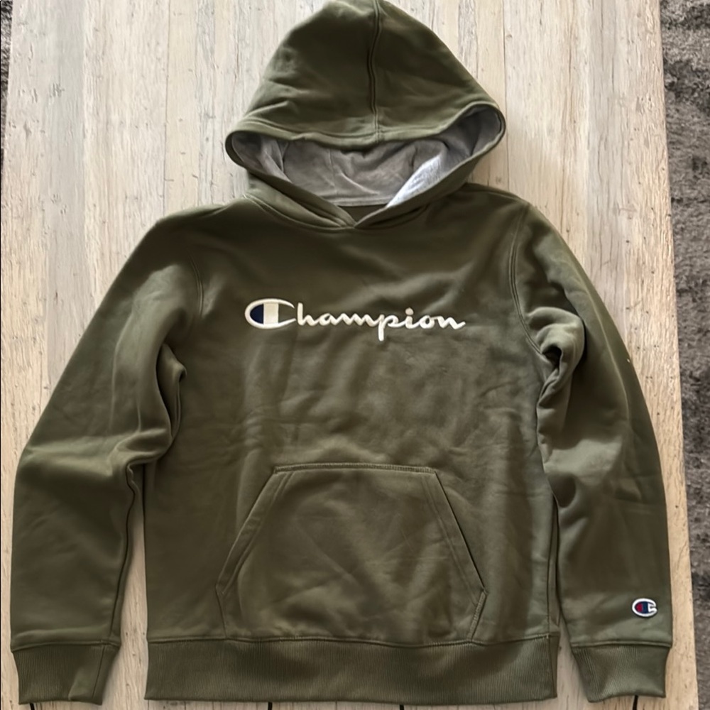 Champion Boys’ Fleece Pullover Hoodie Large 14-16 NEW WITH TAGS